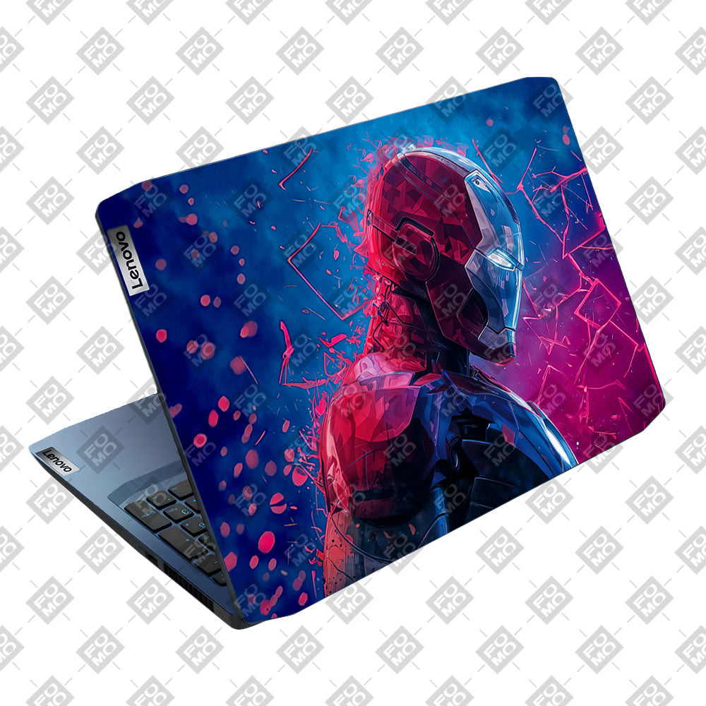 Iron Man Neon Tech Lenovo IdeaPad Gaming 3 15ARH05 and 15IMH05 Laptop Skin