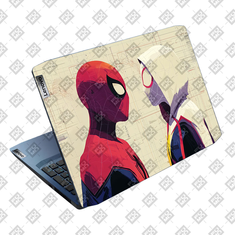 Spider Man X Spider Gwen Lenovo IdeaPad Gaming 3 15ARH05 and 15IMH05 Laptop Skin