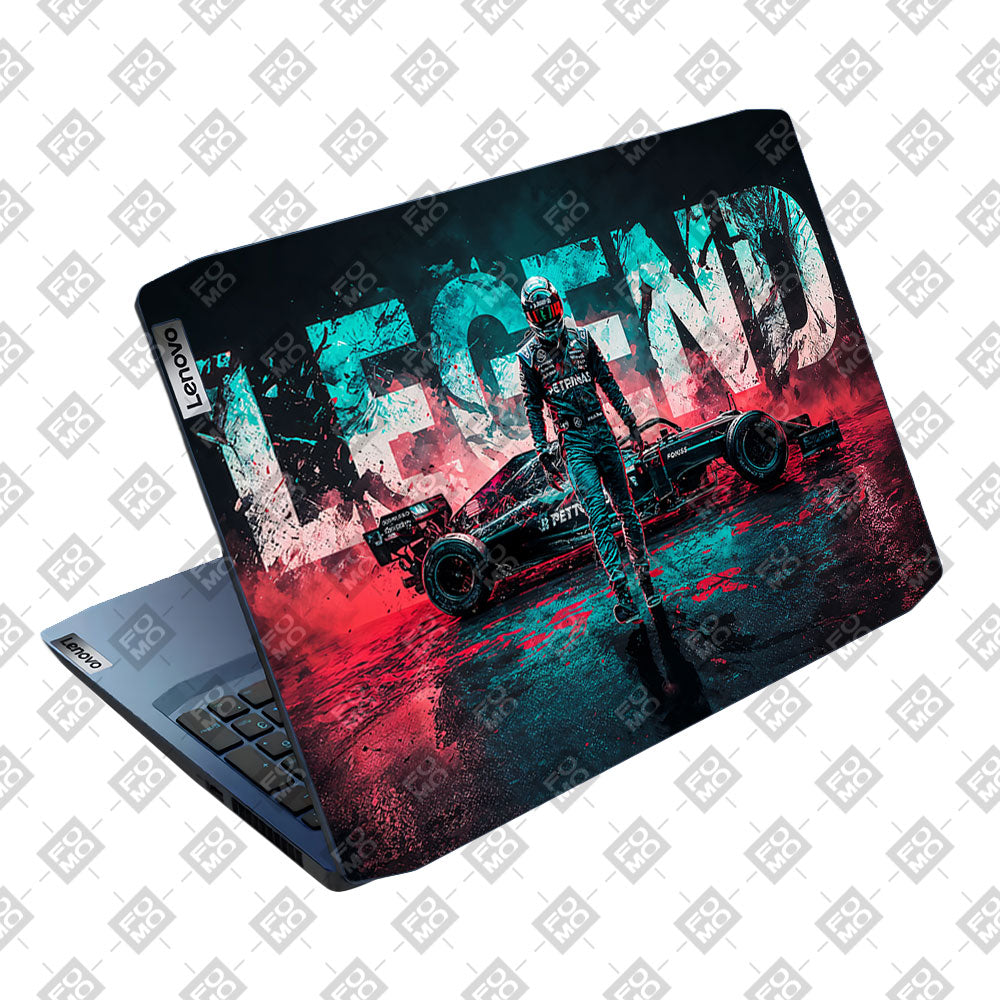 F1 Legend Racer Lenovo IdeaPad Gaming 3 15ARH05 and 15IMH05 Laptop Skin