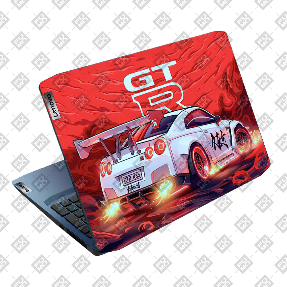 Nissan GTR Turbo Performance Edition Lenovo Ideapad Gaming 3 15ARH05 and 15IMH05 Laptop Skin