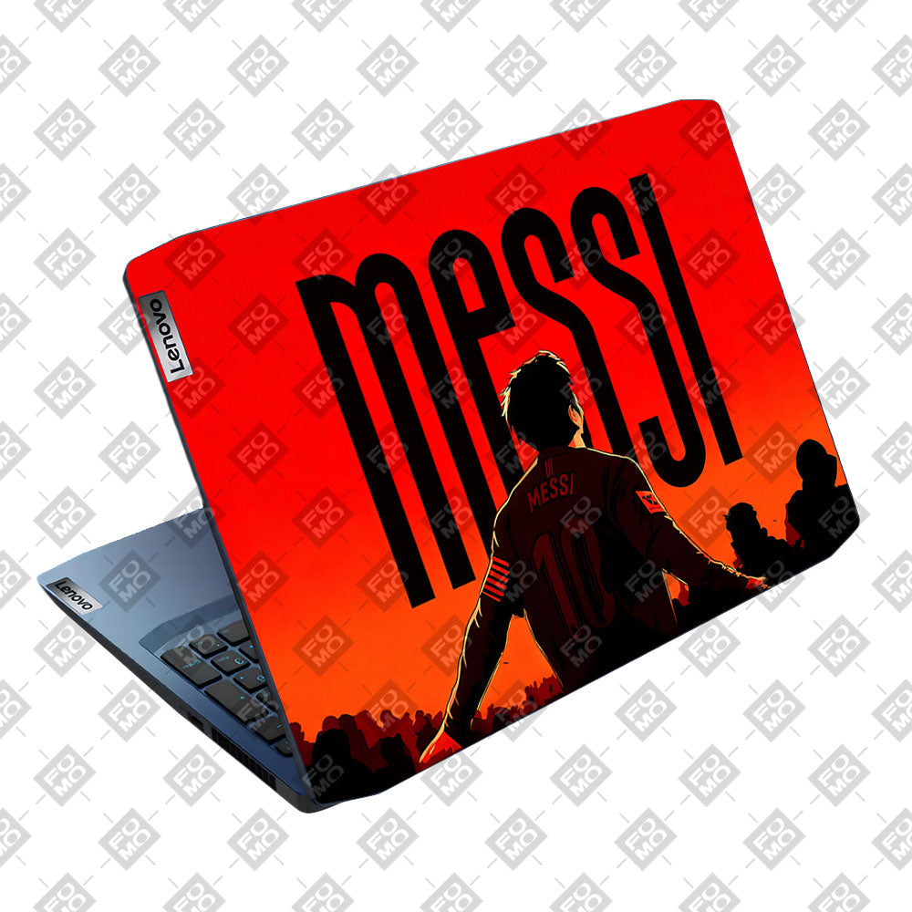 Messi Red Aura Lenovo Ideapad Gaming 3 15ARH05 and 15IMH05 Laptop Skin