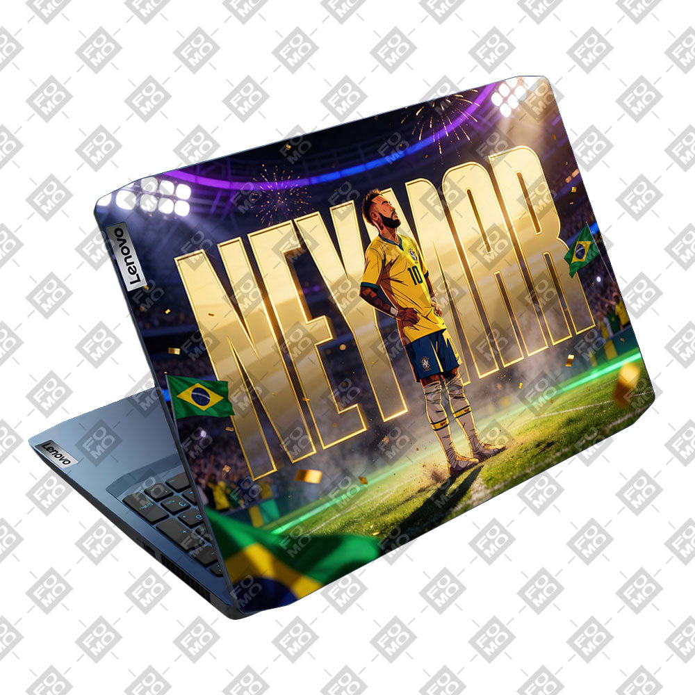 Neymar Golden Aura Lenovo Ideapad Gaming 3 15ARH05 and 15IMH05 Laptop Skin
