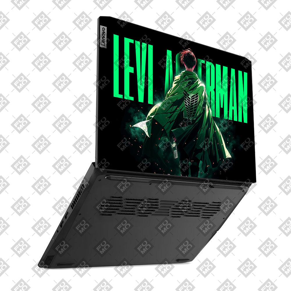 Levi Ackerman Stance Lenovo IdeaPad Gaming 3 15ACH6 and 15IHU6 Laptop Skin
