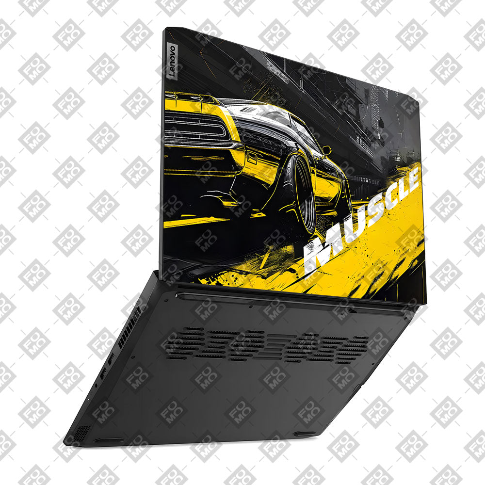 Black Muscle Lenovo IdeaPad Gaming 3 15ACH6 and 15IHU6 Laptop Skin