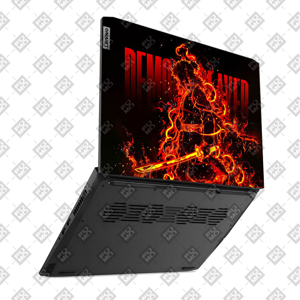 Rengoku Blazing Inferno Lenovo IdeaPad Gaming 3 15ACH6 and 15IHU6 Laptop Skin