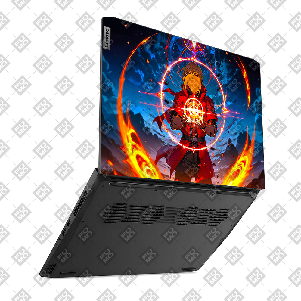 Edward Elric Fullmetal Alchemist Lenovo IdeaPad Gaming 3 15ACH6 and 15IHU6 Laptop Skin