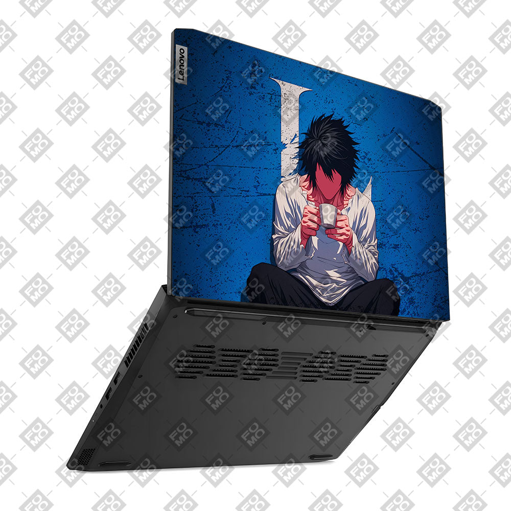 Death Note L Lawliet Lenovo IdeaPad Gaming 3 15ACH6 and 15IHU6 Laptop Skin