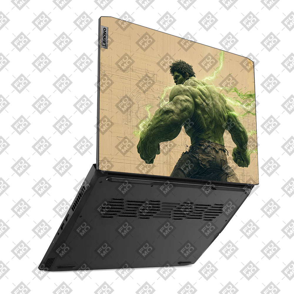 Hulk Unleashed Lenovo IdeaPad Gaming 3 15ACH6 and 15IHU6 Laptop Skin