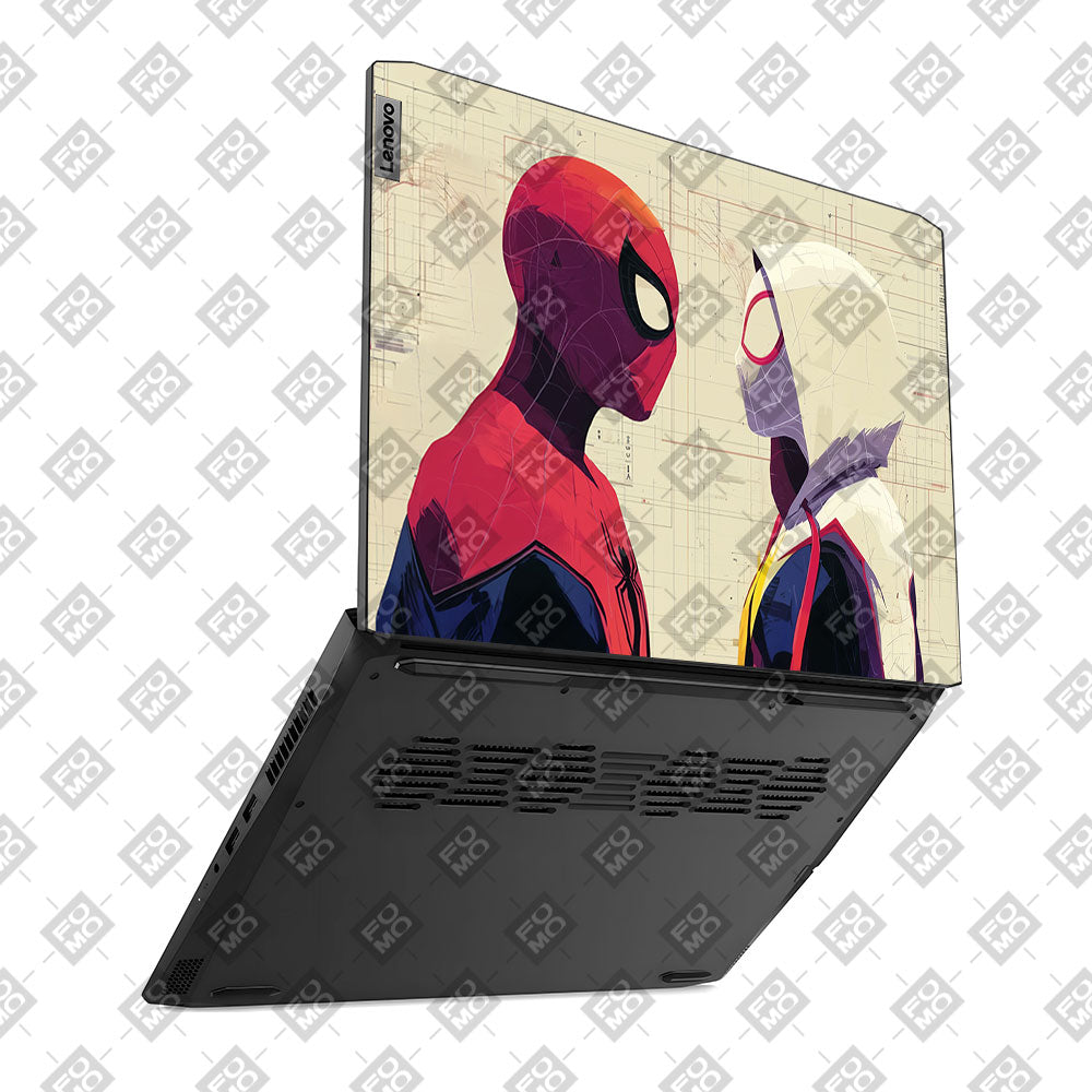 Spider Man X Spider Gwen Lenovo IdeaPad Gaming 3 15ACH6 and 15IHU6 Laptop Skin