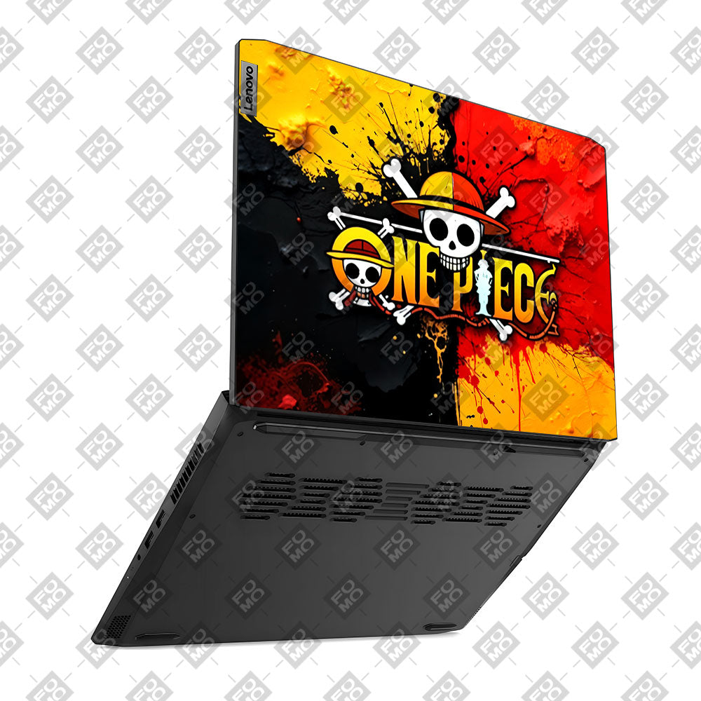 One Piece Paint Splash Lenovo IdeaPad Gaming 3 15ACH6 and 15IHU6 Laptop Skin