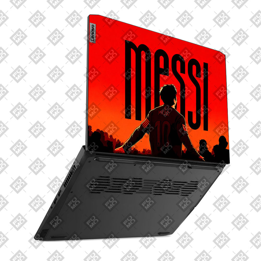 Messi Red Aura Lenovo IdeaPad Gaming 3 15ACH6 and 15IHU6 Laptop Skin