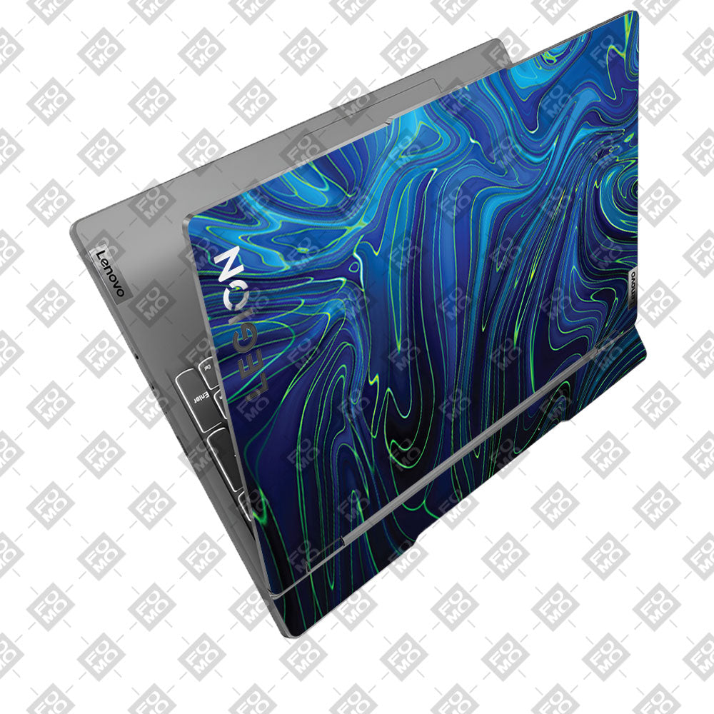 Cobalt Liquid Design Lenovo Legion 5 15IRX9 Laptop Skin