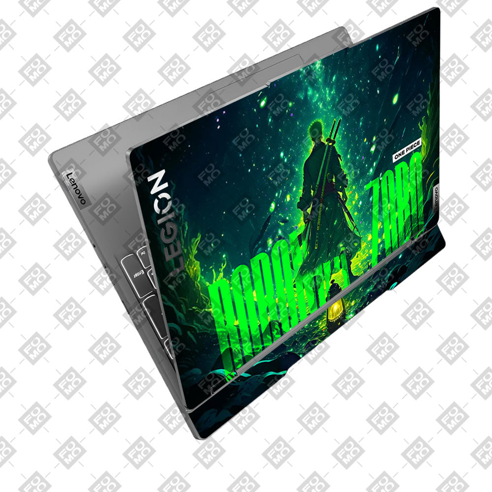 Roronoa Zoro Green Fury Lenovo Legion 5 15IRX9 Laptop Skin