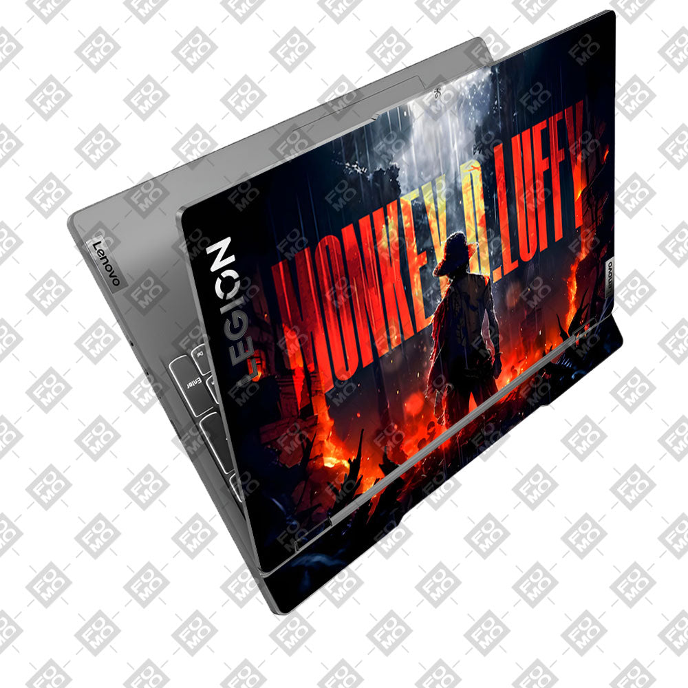 Monkey D. Luffy Blazing Red Lenovo Legion 5 15IRX9 Laptop Skin