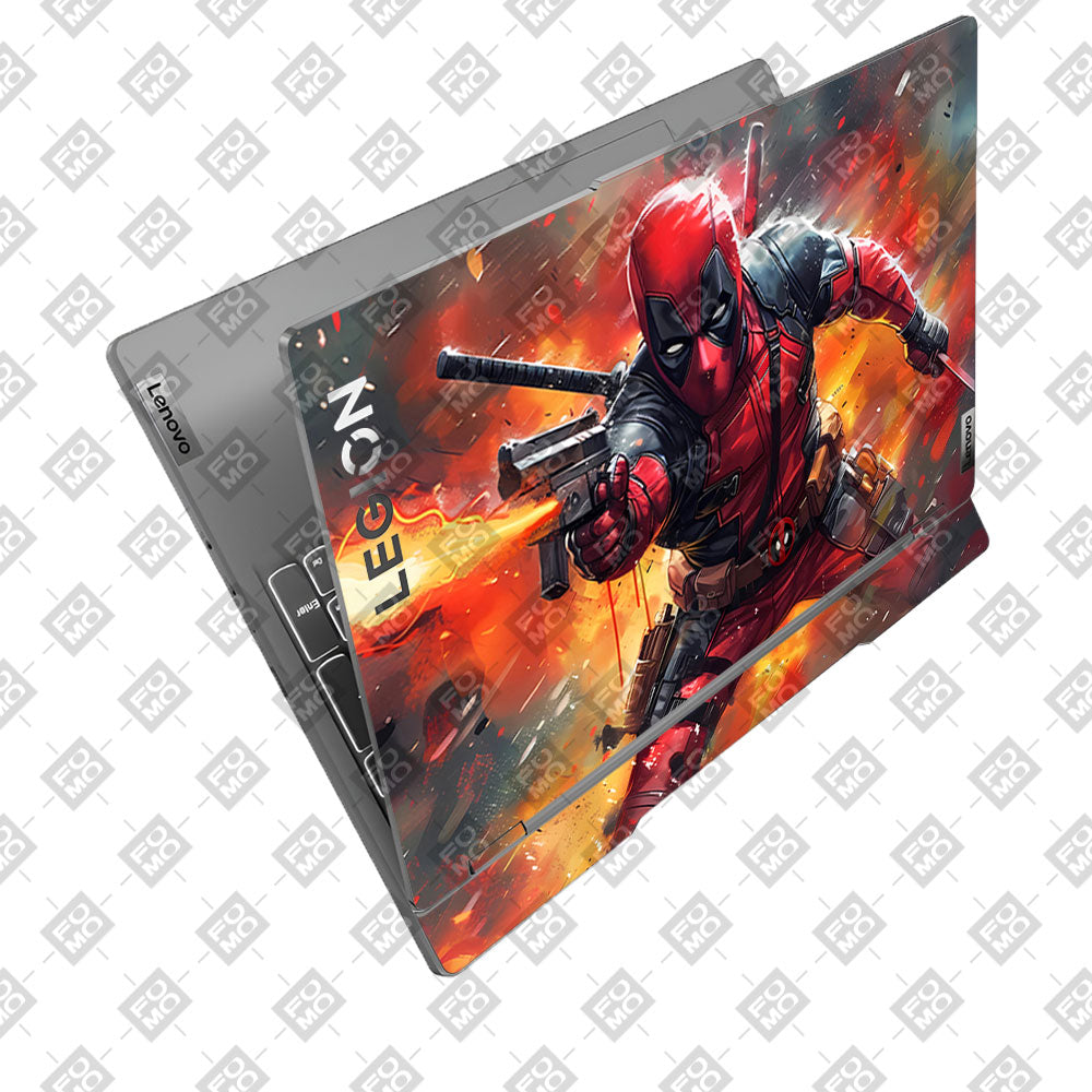 Red Comic Antihero Lenovo Legion 5 15IRX9 Laptop Skin