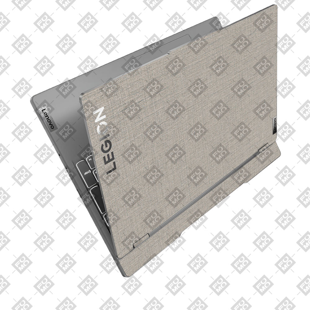 Textured Fabric Grey Lenovo Legion 5 15IRX9 Laptop Skin