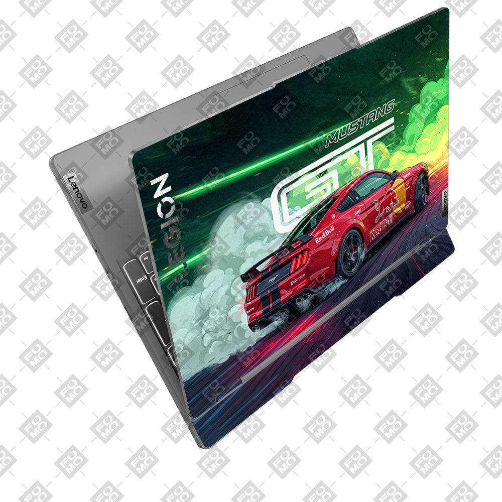 Mustang GT Red Bull Drift Beast Lenovo Legion 5 15IRX9 Laptop Skin