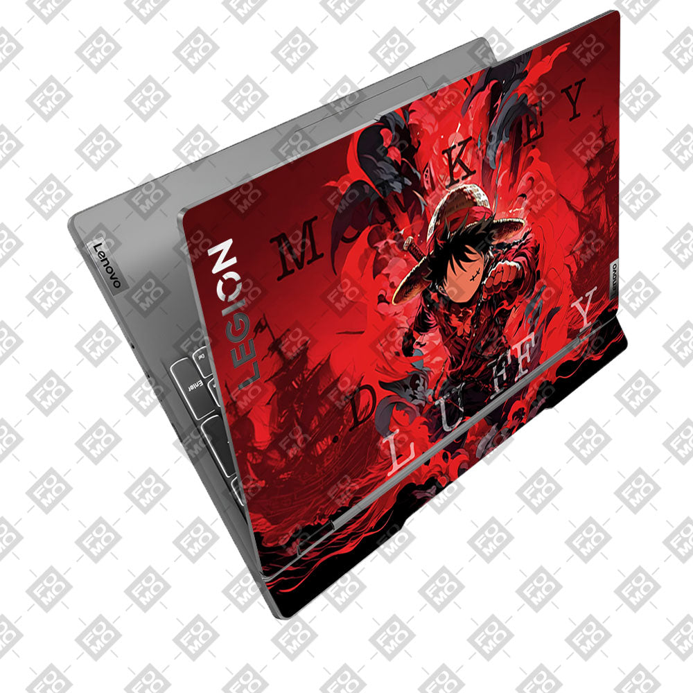 Crimson Anime Pirate Lenovo Legion 5 15IRX9 Laptop Skin
