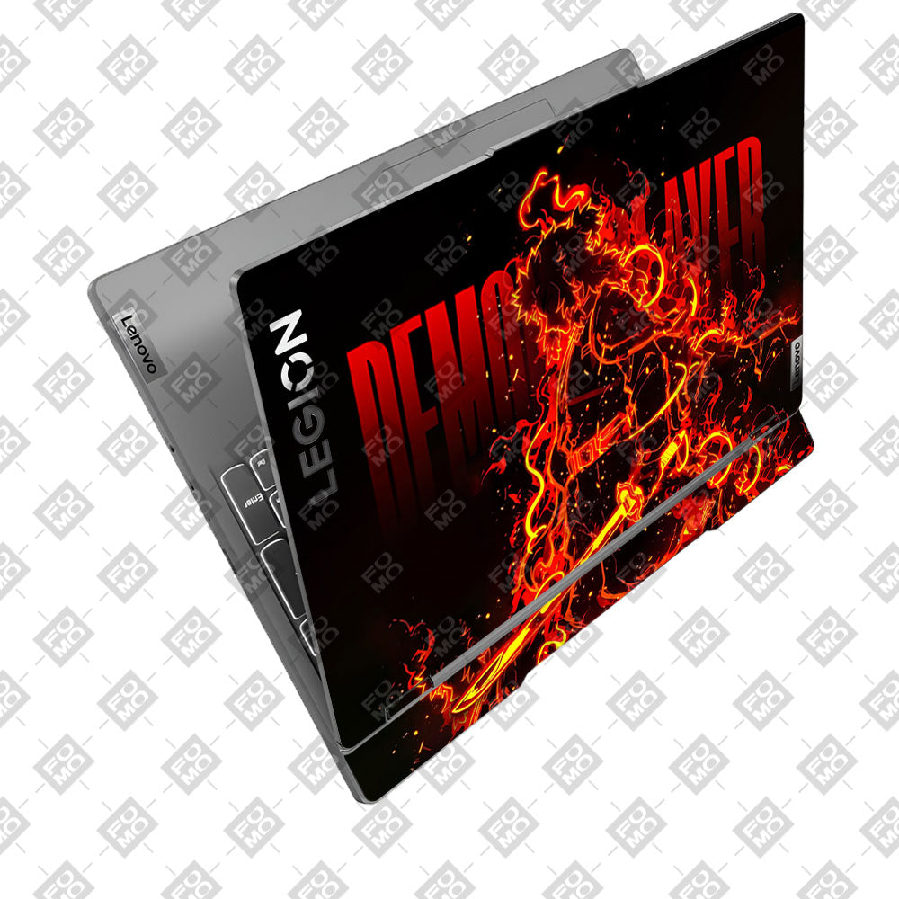 Blazing Anime Swordsman Lenovo Legion 5 15IRX9 Laptop Skin