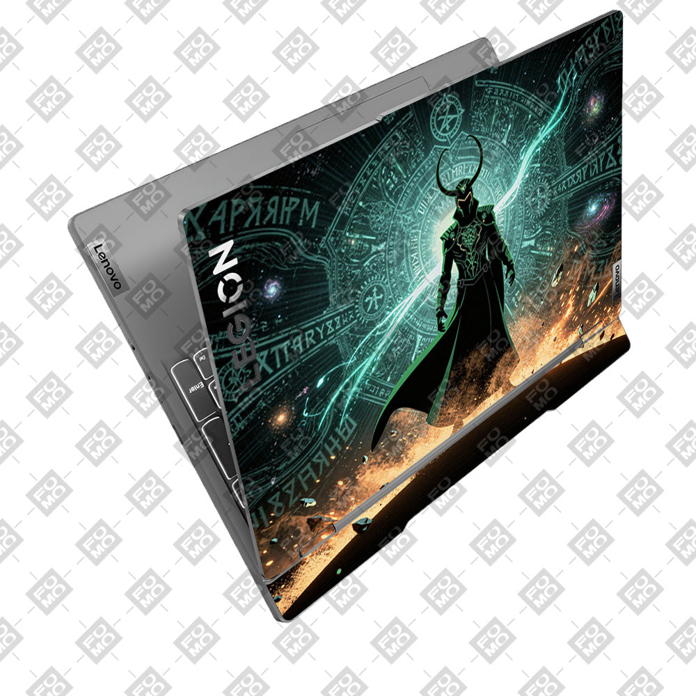 Loki God of Mischief Neon Lenovo Legion 5 15IRX9 Laptop Skin