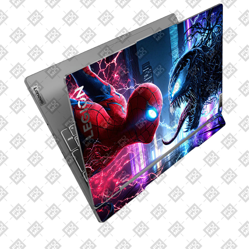 Spiderman vs Venom Showdown Lenovo Legion 5 15IRX9 Laptop Skin