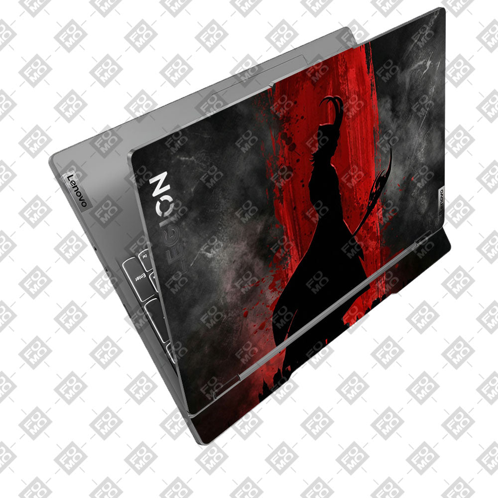 Red Villain Silhouette Lenovo Legion 5 15IRX9 Laptop Skin