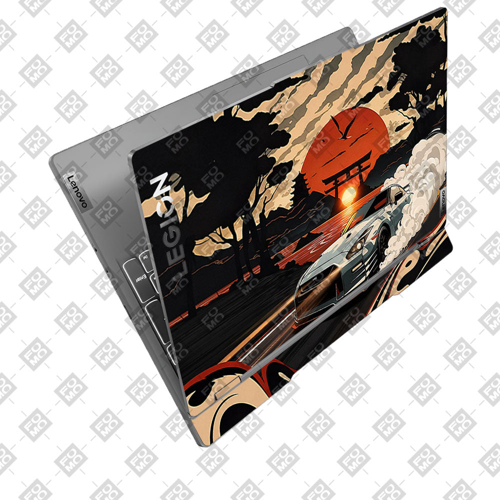 Samurai Rising Sun GTR Lenovo Legion 5 15IRX9 Laptop Skin