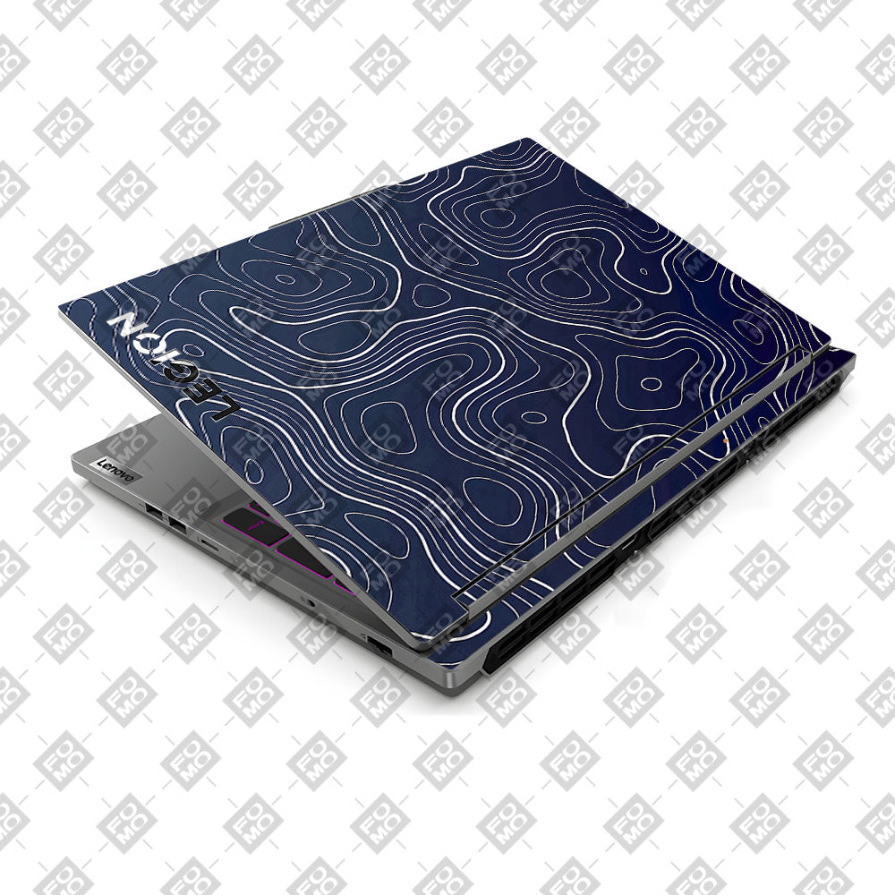 Fluid Lines Design Lenovo Legion 5 16IRX9 Laptop Skin