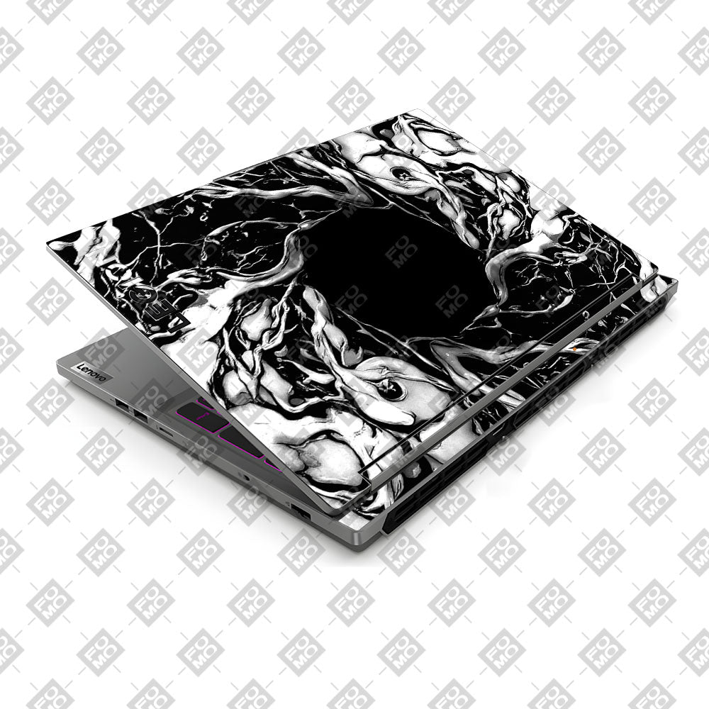 Spiderman Web Black Lenovo Legion 5 16IRX9 Laptop Skin