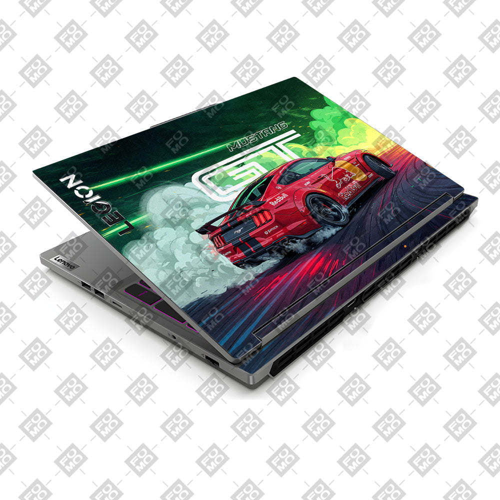 Mustang GT Red Bull Drift Beast Lenovo Legion 5 16IRX9 Laptop Skin