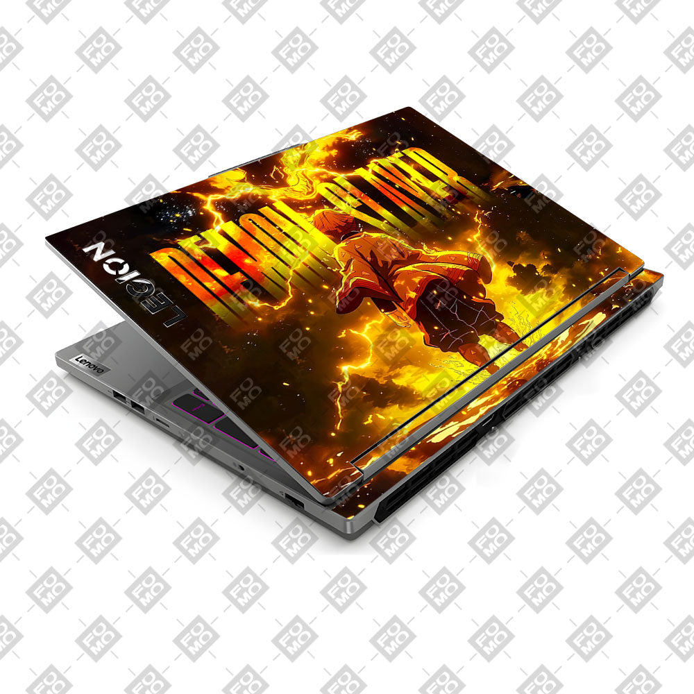 Zenitsu Lightning Strike Lenovo Legion 5 16IRX9 Laptop Skin