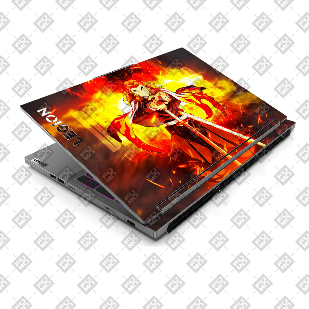Flame Hashira Rengoku Lenovo Legion 5 16IRX9 Laptop Skin