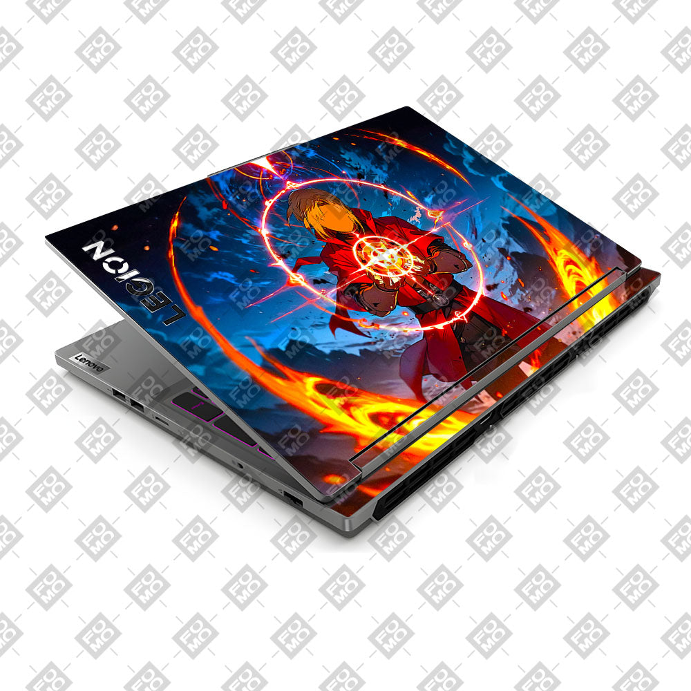 Edward Elric Fullmetal Alchemist Lenovo Legion 5 16IRX9 Laptop Skin