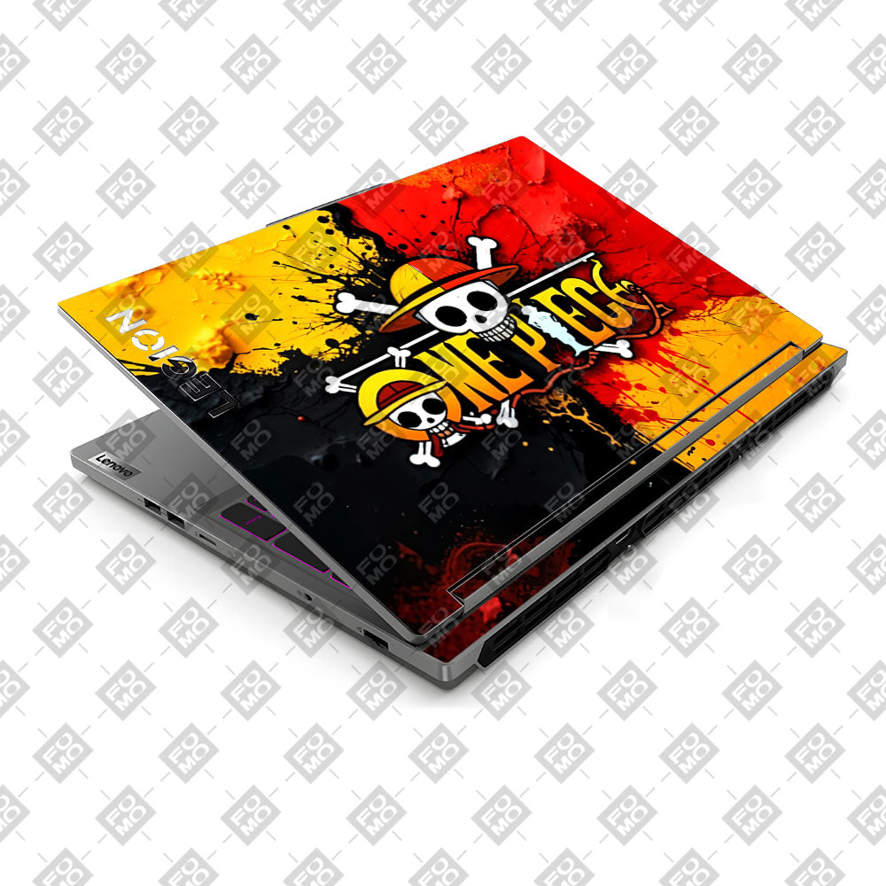 One Piece Paint Splash Lenovo Legion 5 16IRX9 Laptop Skin