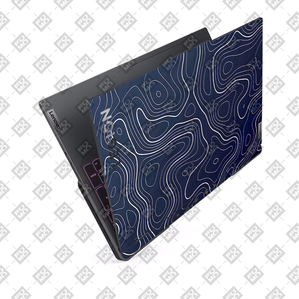 Fluid Lines Design Lenovo Legion 5 Pro 16IRX8 and 16IRX9 Laptop Skin