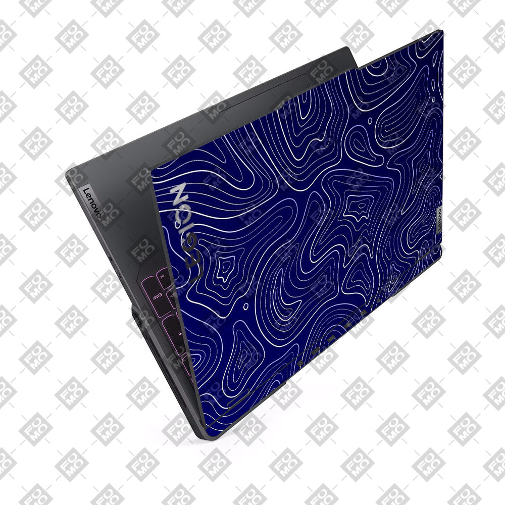 Deep Blue Contour Depths Lenovo Legion 5 Pro 16IRX8 and 16IRX9 Laptop Skin