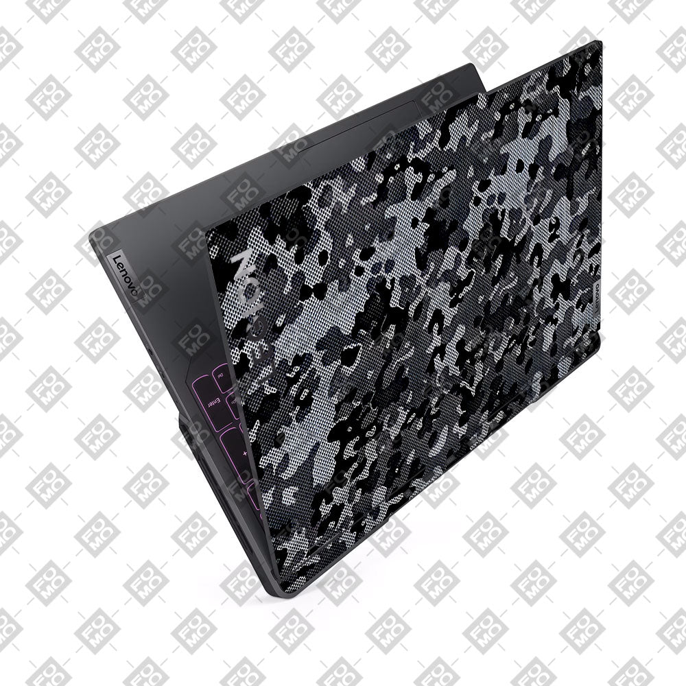 Stealth Grey Camo Lenovo Legion 5 Pro 16IRX8 and 16IRX9 Laptop Skin