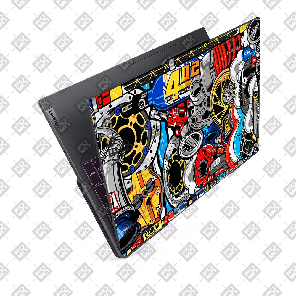 Mechanical Chaos Lenovo Legion 5 Pro 16IRX8 and 16IRX9 Laptop Skin
