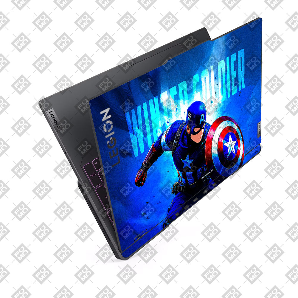 Shield of Justice Captain America Lenovo Legion 5 Pro 16IRX8 and 16IRX9 Laptop Skin