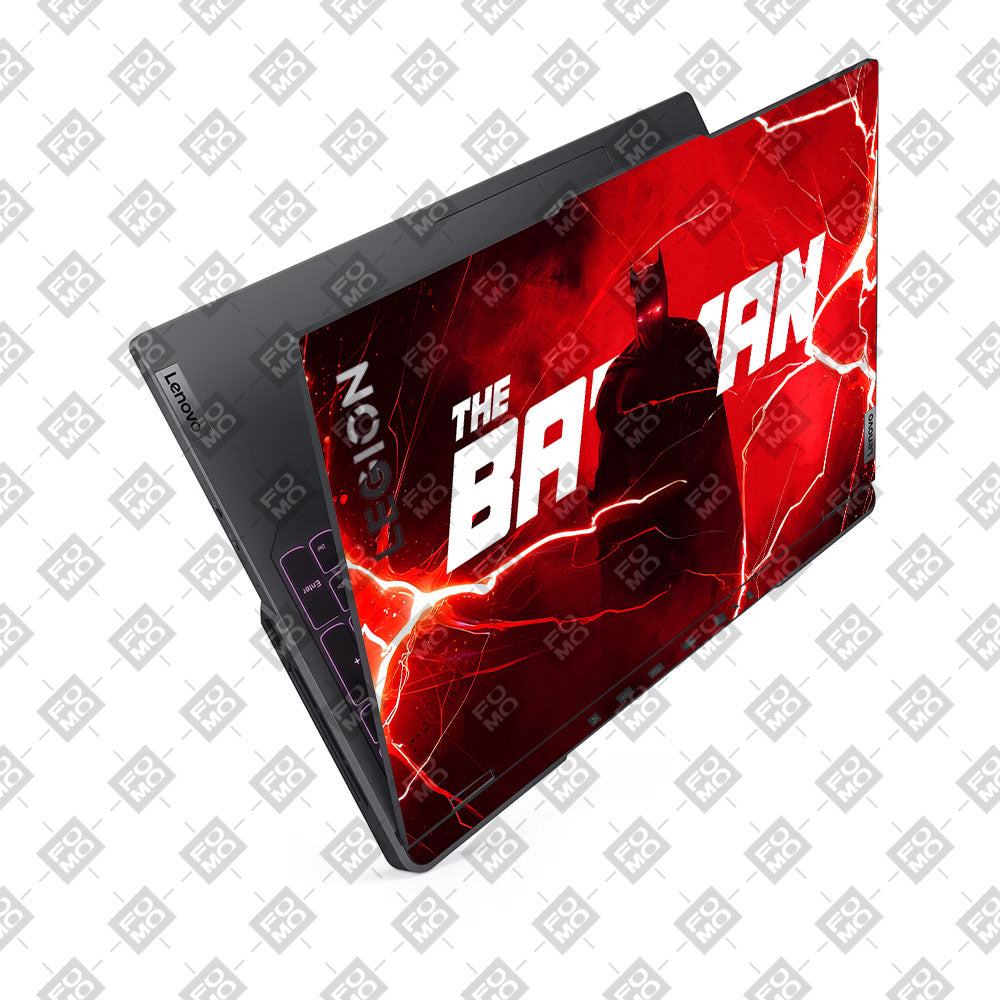 Red Rage Batman Lenovo Legion 5 Pro 16IRX8 and 16IRX9 Laptop Skin