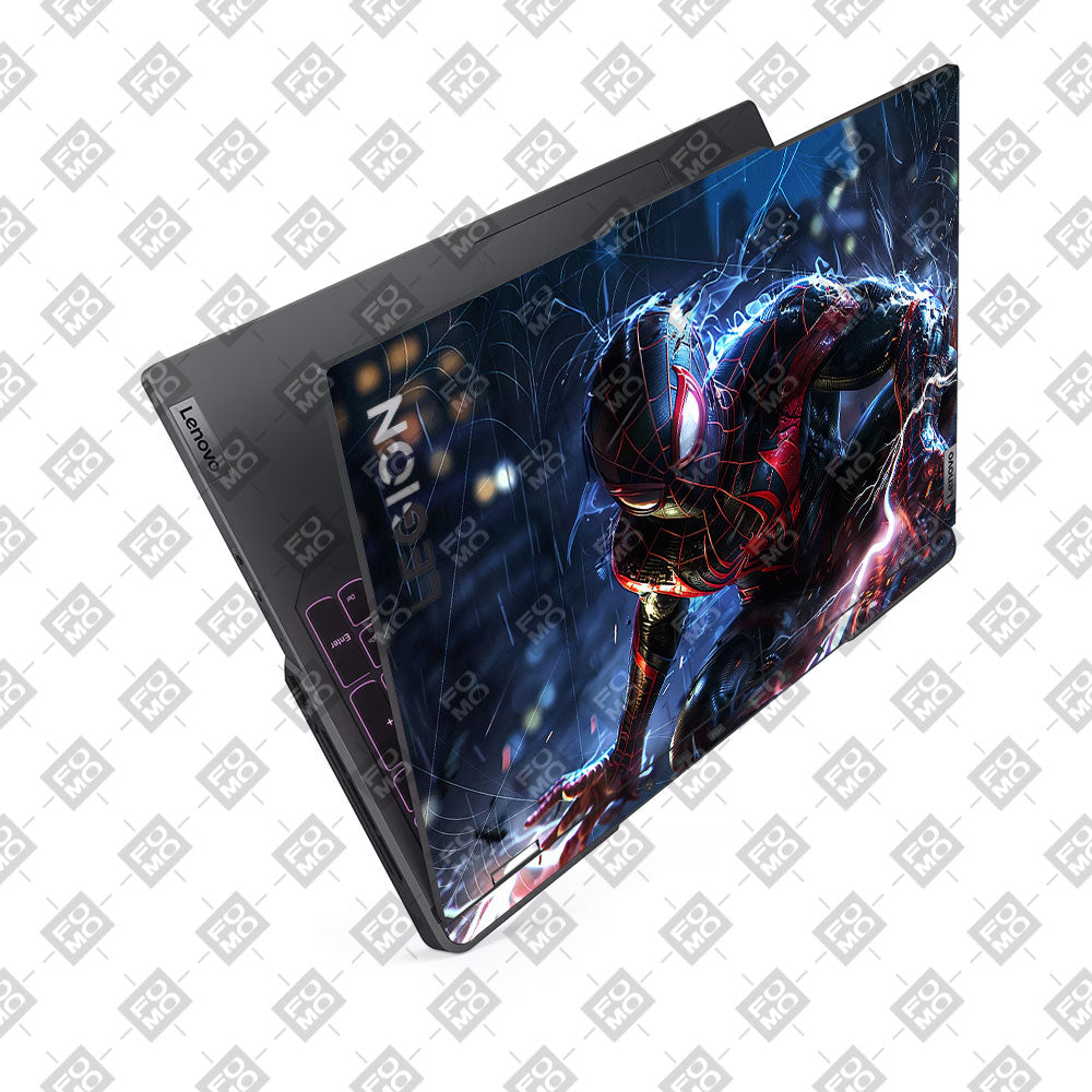 Miles Morales Shockwave Lenovo Legion 5 Pro 16IRX8 and 16IRX9 Laptop Skin