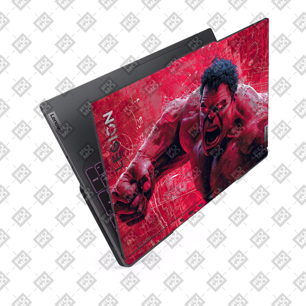 Gamma Rage Red Hulk Lenovo Legion 5 Pro 16IRX8 and 16IRX9  Laptop Skin