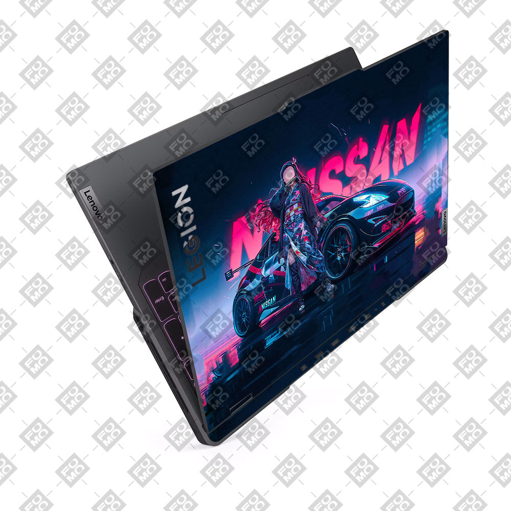Neon Bloom Nezuko Racer Lenovo Legion 5 Pro 16IRX8 and 16IRX9  Laptop Skin