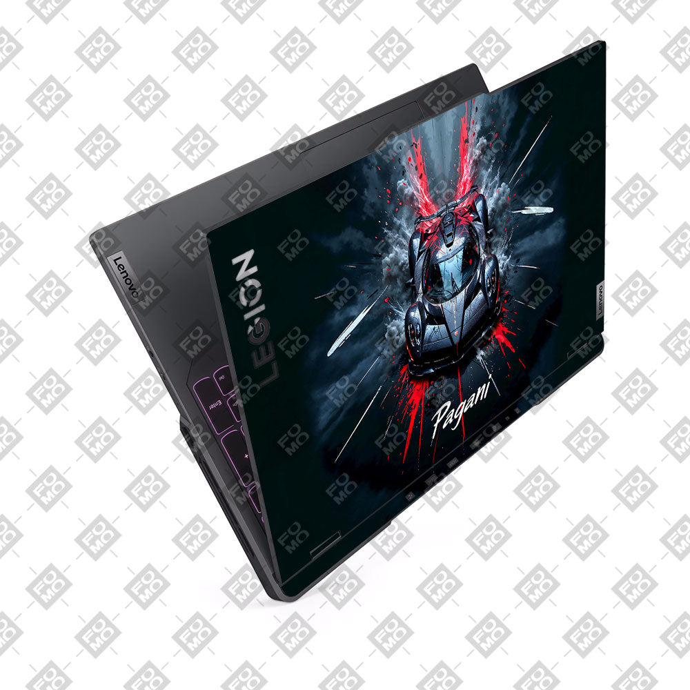 Pagani Midnight Impact Lenovo Legion 5 Pro 16IRX8 and 16IRX9  Laptop Skin