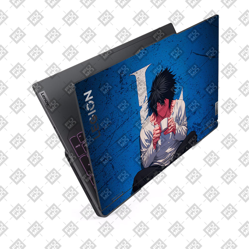 Death Note L Lawliet Lenovo Legion 5 Pro 16IRX8 and 16IRX9 Laptop Skin