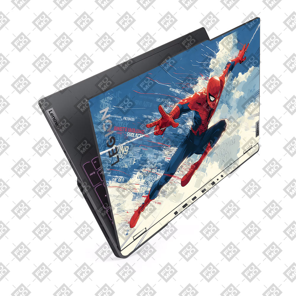 Spiderman Velocity Lenovo Legion 5 Pro 16IRX8 and 16IRX9 Laptop Skin