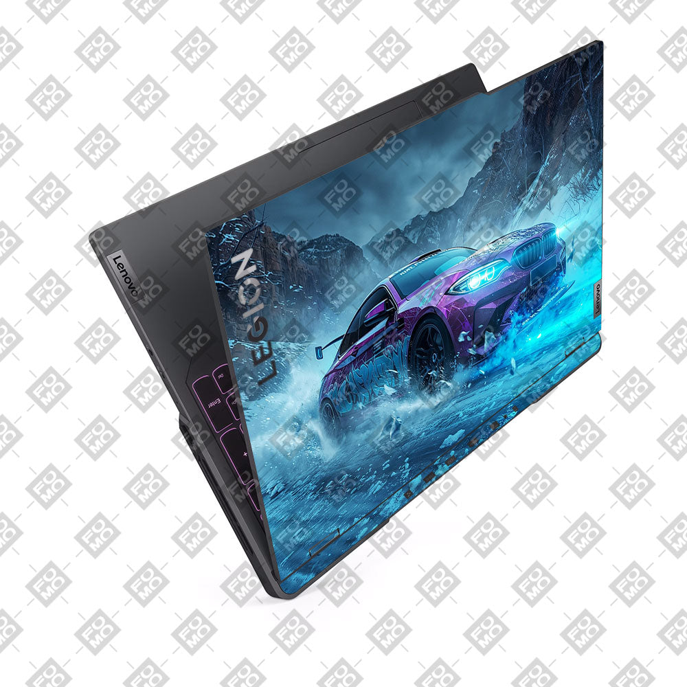 BMW Neon Drift Lenovo Legion 5 Pro 16IRX8 and 16IRX9 Laptop Skin