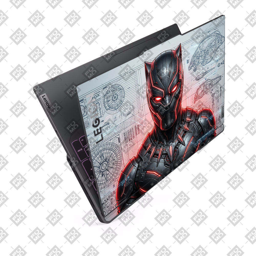 Black Panther Vibranium Tech Lenovo Legion 5 Pro 16IRX8 and 16IRX9 Laptop Skin