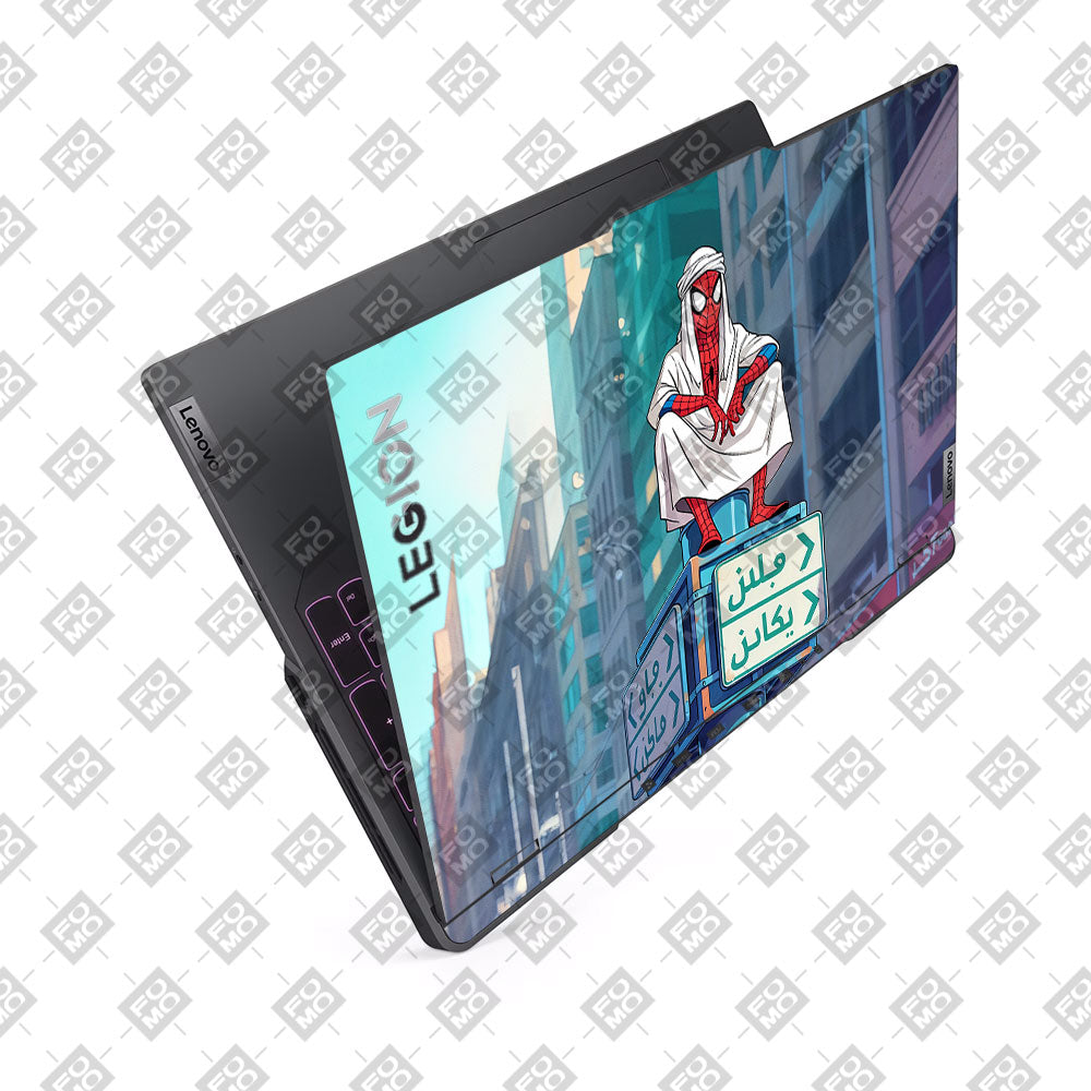Arabian Spider Man Lenovo Legion 5 Pro 16IRX8 and 16IRX9 Laptop Skin