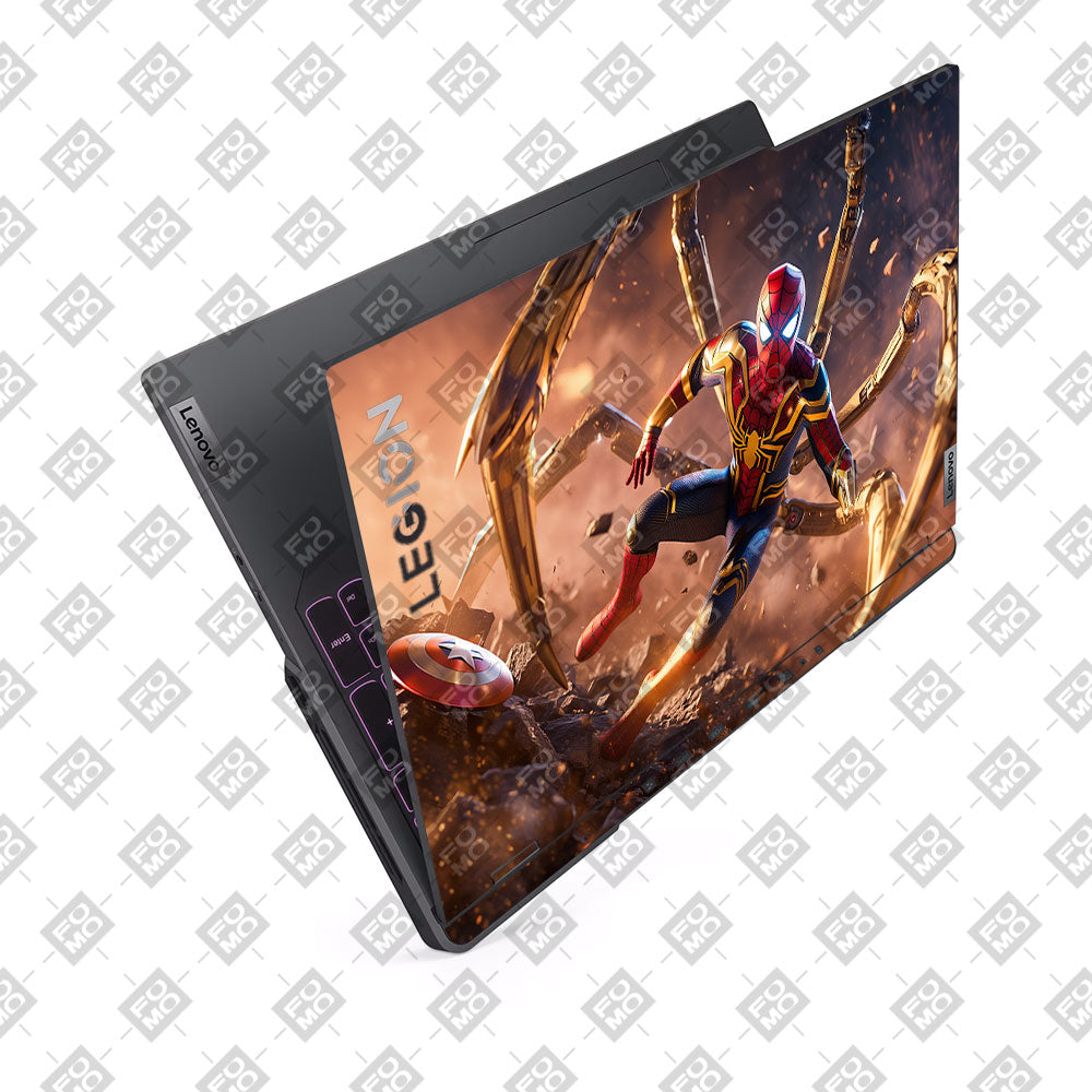 Spider Man Mech Arms Lenovo Legion 5 Pro 16IRX8 and 16IRX9 Laptop Skin
